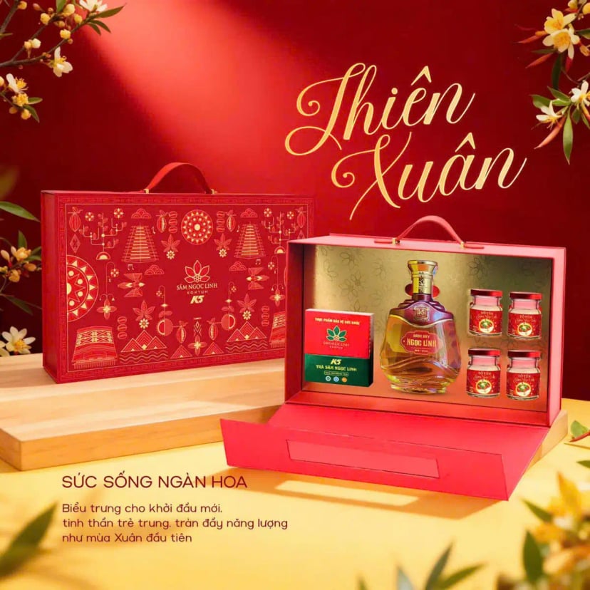 Hình Set Quà Tặng Sâm Ngọc Linh "Thiên Xuân" 2