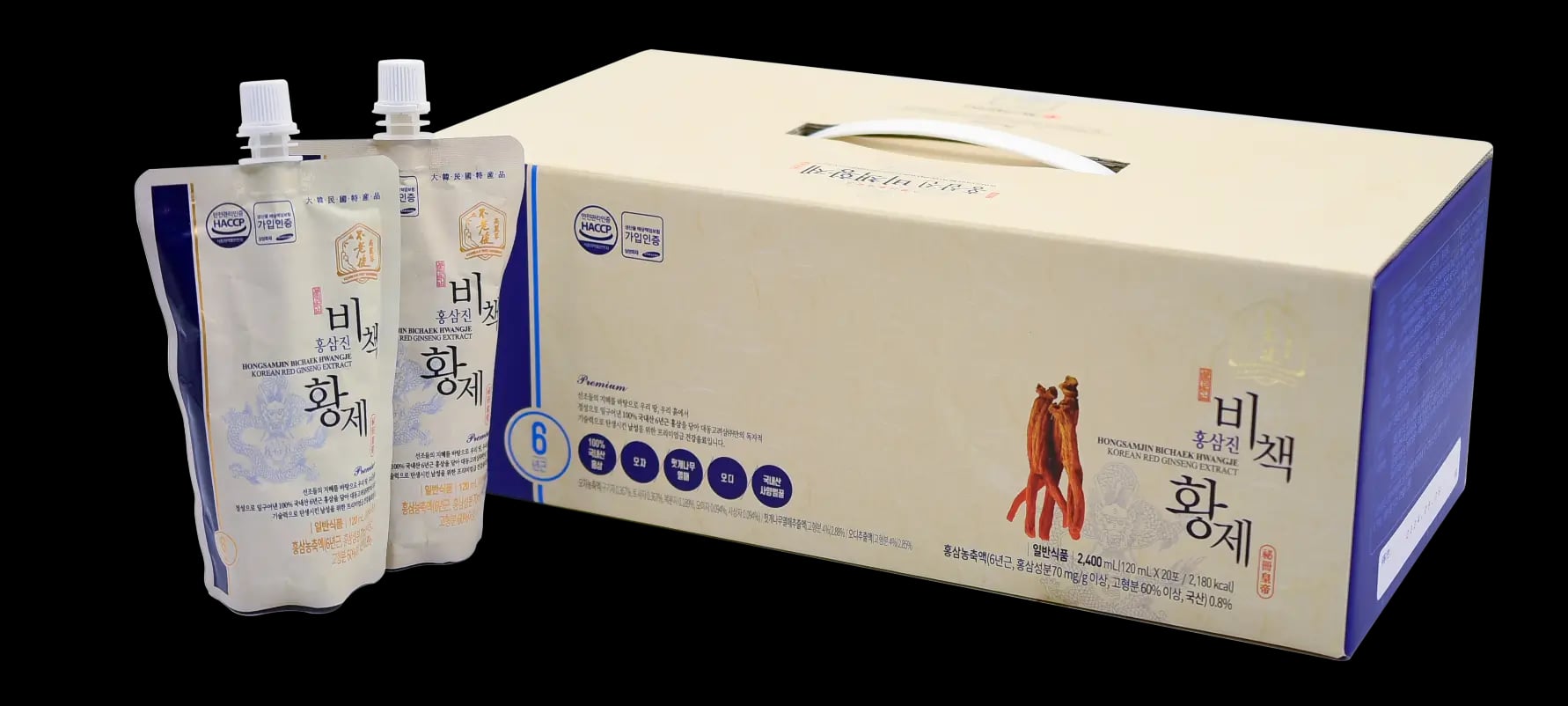 Hình Nước hồng sâm hoàng đế Daedong 20 túi 1