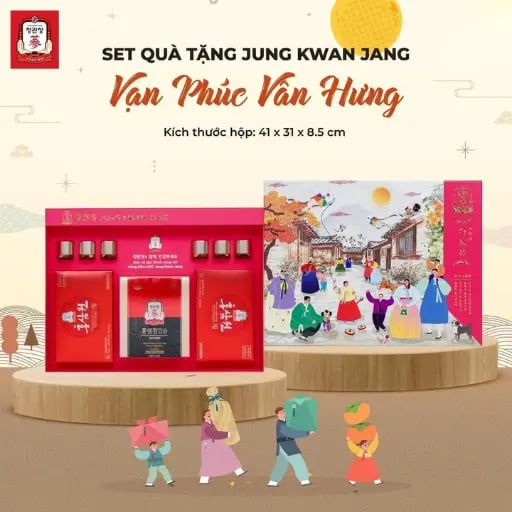 Set Quà Tặng KGC VẠN PHÚC VÂN HƯNG
