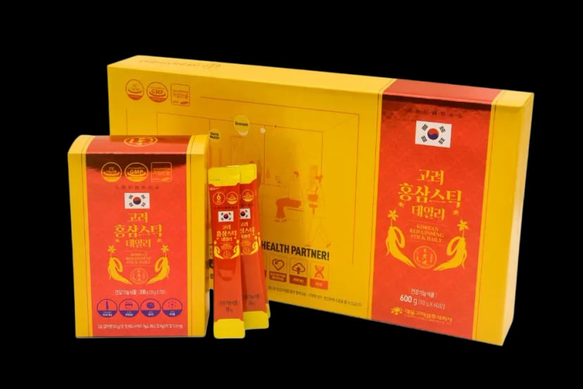 Hình Nước Hồng Sâm Daedong Daily Stick 60 gói stick 1