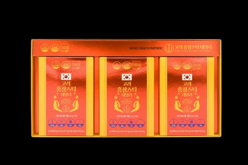 Hình Nước Hồng Sâm Daedong Daily Stick 60 gói stick 2