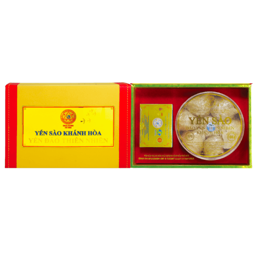 Hình Yến đảo thiên nhiên nguyên tổ - Yến Tổ Đảo 100g (hộp vàng) - TP1/TP2 7