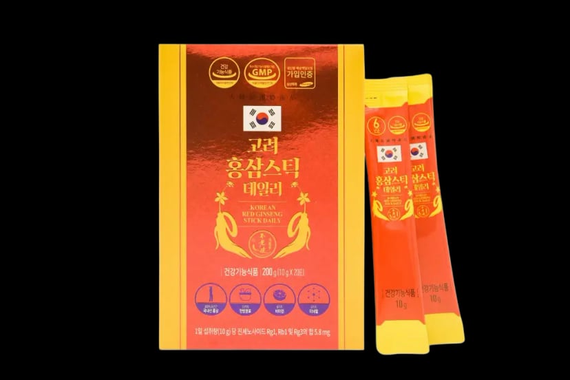 Hình Nước Hồng Sâm Daedong Daily Stick 60 gói stick 3