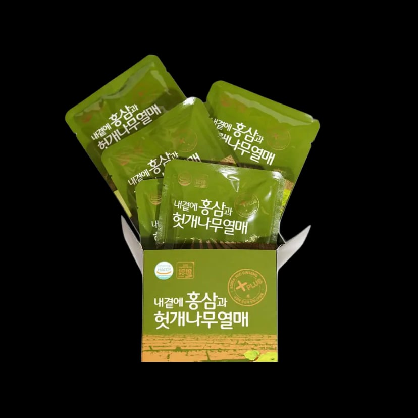 Hình Nước Chiết Xuất Hồng Sâm Bổ Gan Daedong 30 gói 3