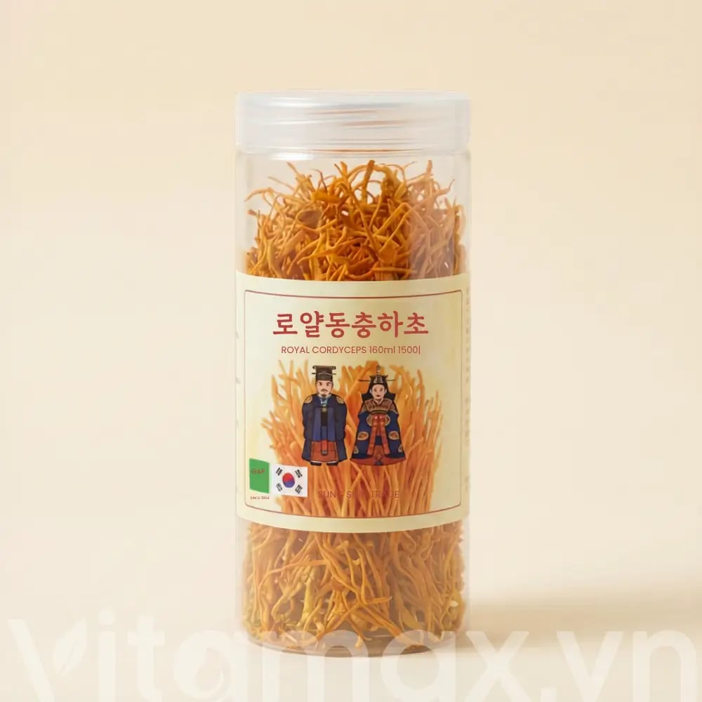 Hình Nấm đông trùng hạ thảo sấy khô Daedong Hàn Quốc 100g 3