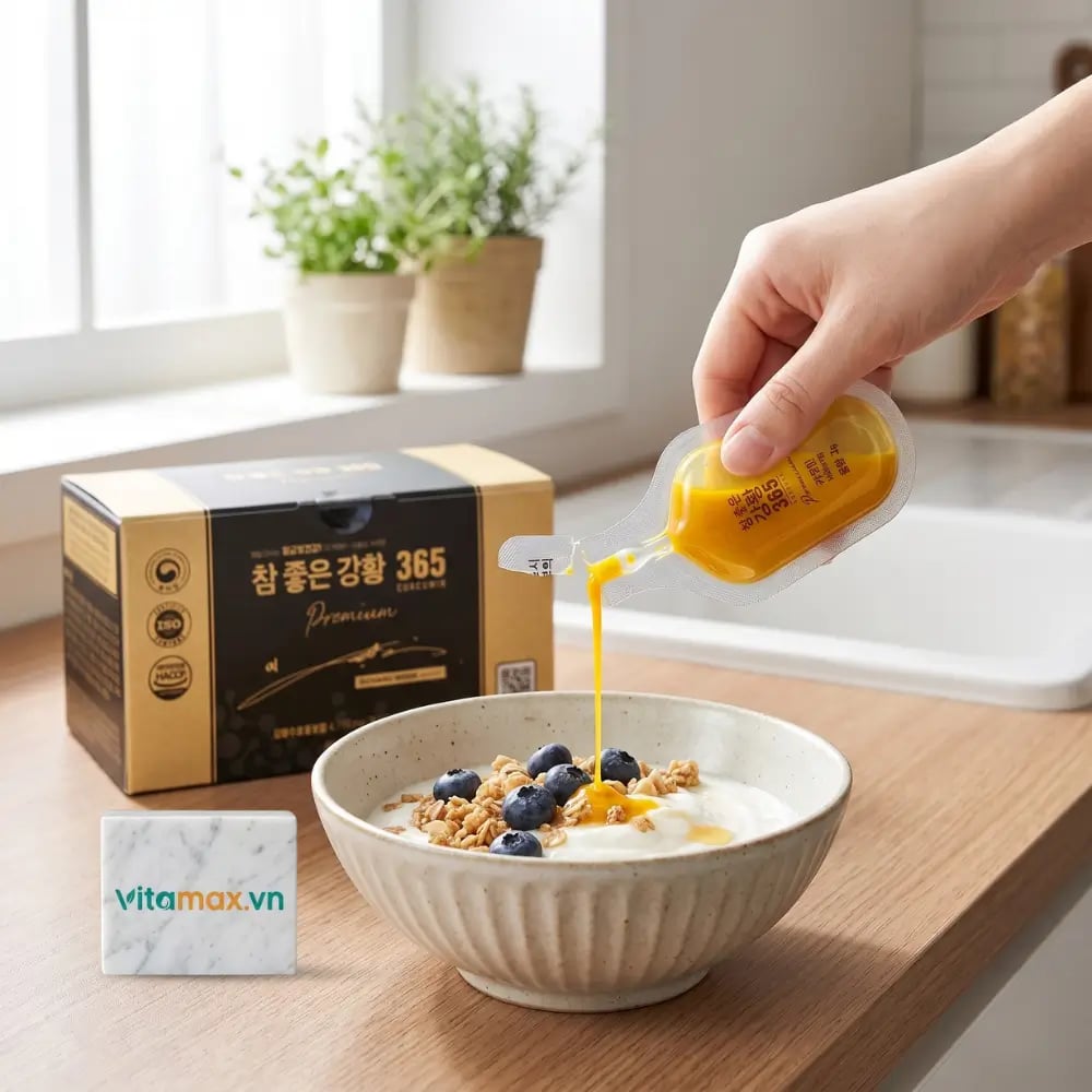 Hình Tinh Nghệ Nano Curcumin 365 Premium Ji Chang-Wook 32 Tép 4