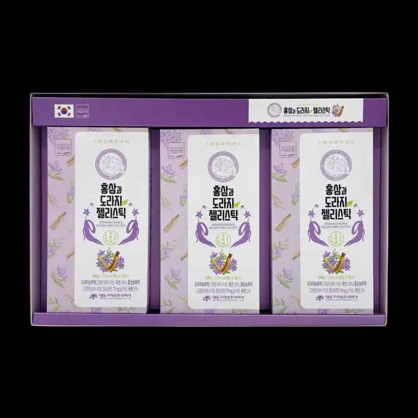 Hình Thạch hồng sâm hoa chuông Daedong 30 gói 2