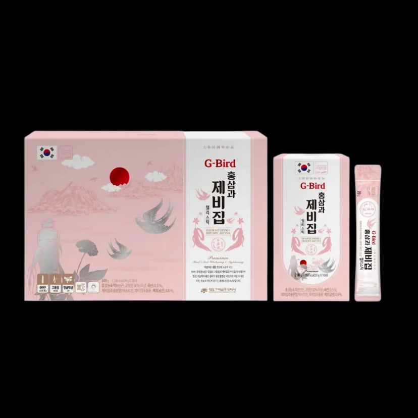 Hình Thạch hồng sâm yến sào G-BIRD 30 stick 1