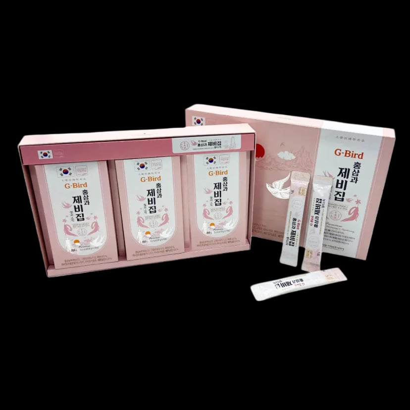 Hình Thạch hồng sâm yến sào G-BIRD 30 stick 3