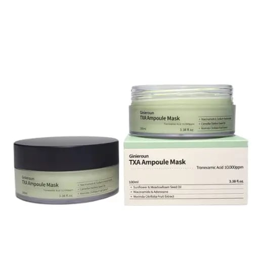 Hình Mặt Nạ Ngủ Ginieroun Ampole TXA (cải thiện nám da) - 100ml 7