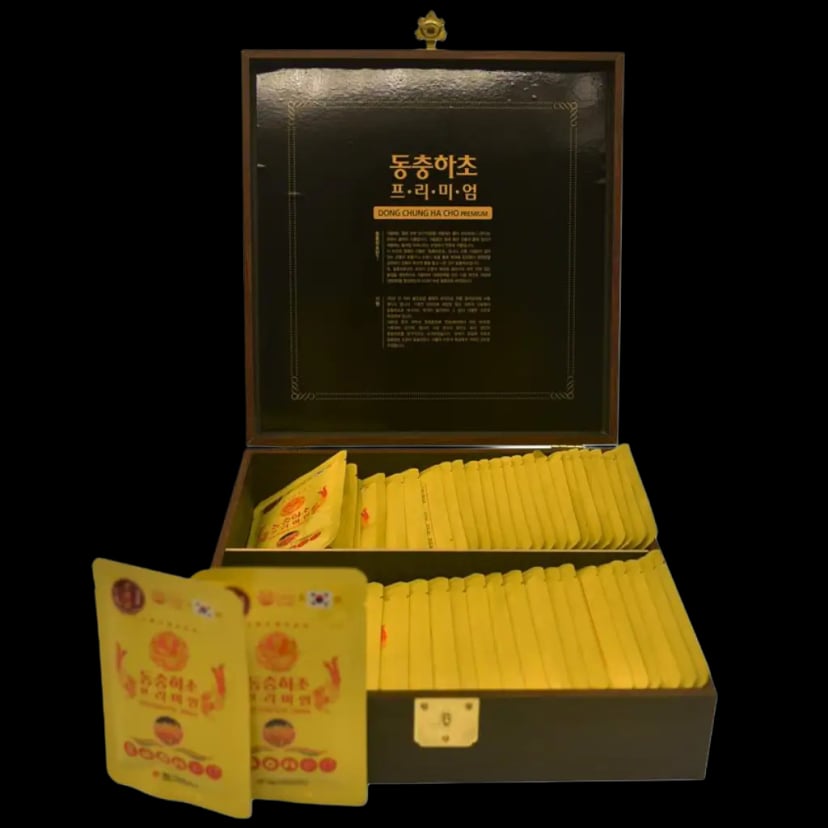 Hình Nước đông trùng hạ thảo Hàn Quốc Daedong Premium 60 gói 2