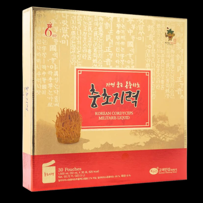 Hình Nước đông trùng hạ thảo Hàn Quốc KGS 30 gói 1