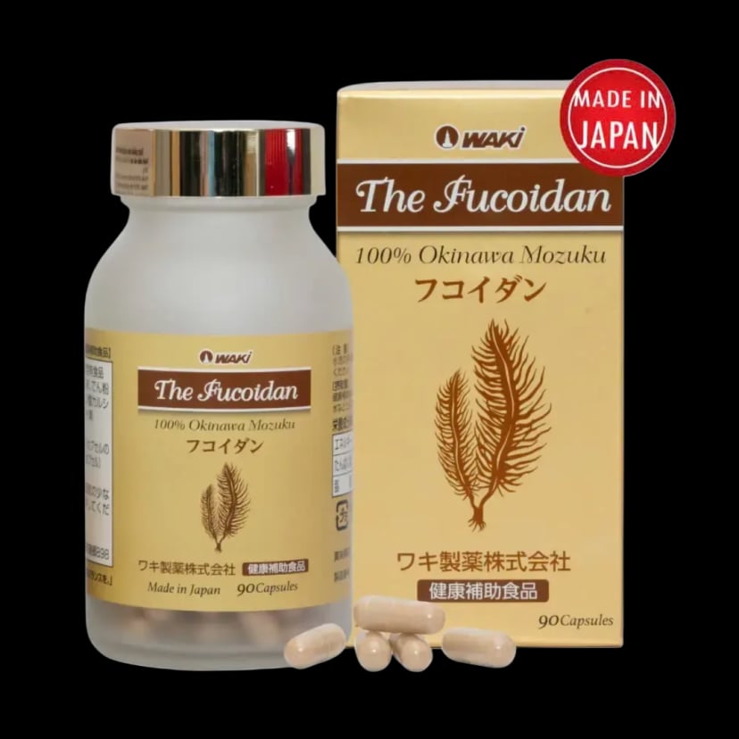Hình Viên uống tảo nâu Okinawa Mozuku The Fucoidan 90 viên 1