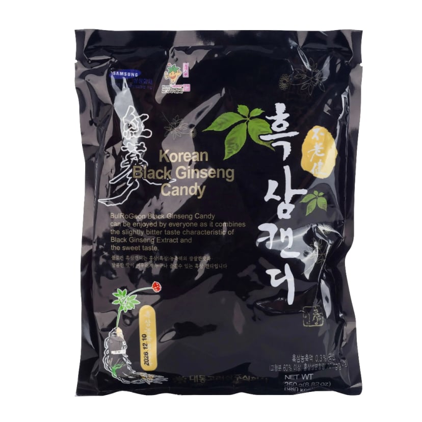 Hình Kẹo hắc sâm Hàn Quốc Daedong 250g 2