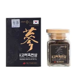 Hắc sâm củ khô thái lát Daedong lọ 75g