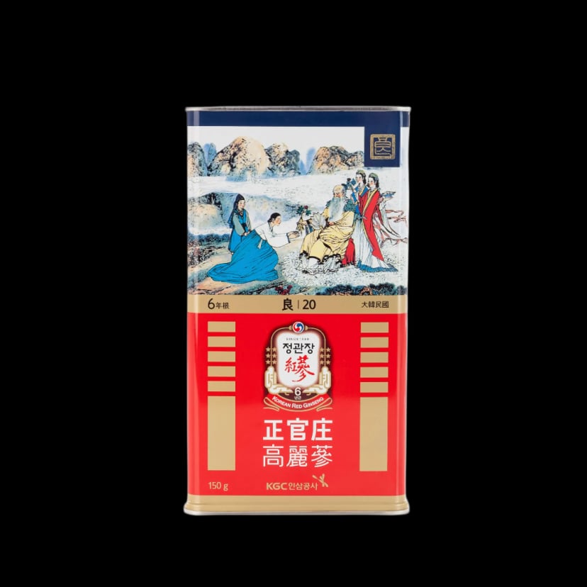 Hình Hồng sâm củ khô 6 năm tuổi KGC số 20 1