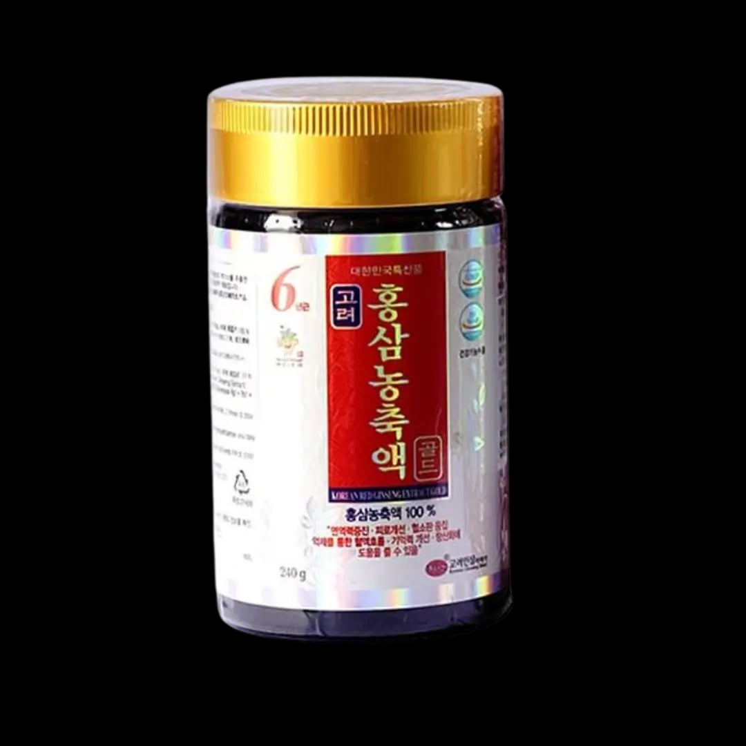 Hình Cao hồng sâm ánh bạc gold KGS 4.5mg/g 240g 3