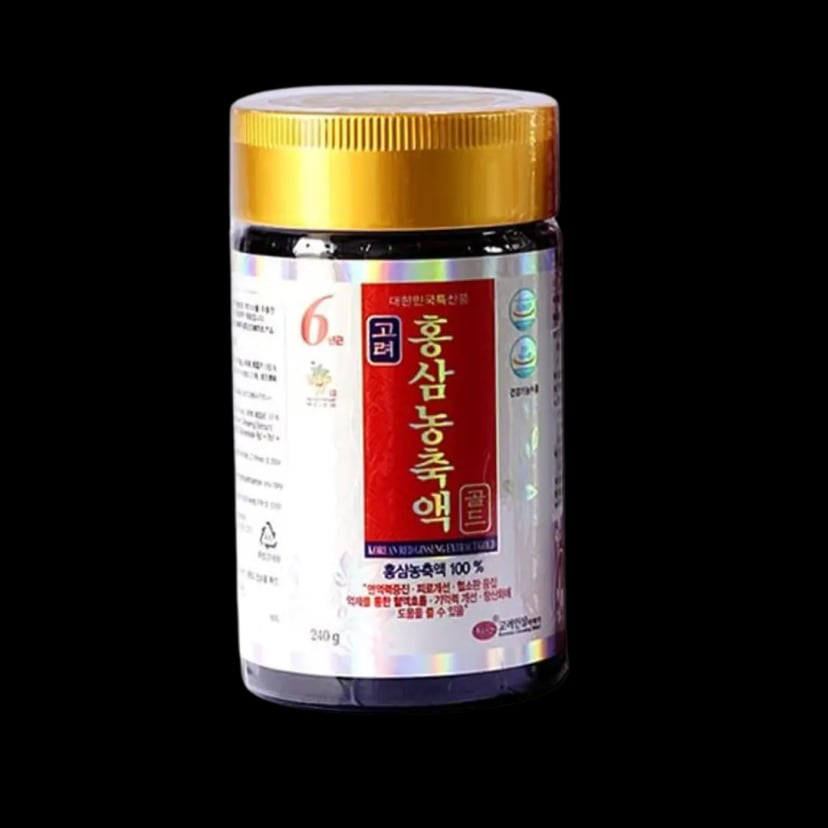 Hình Cao hồng sâm ánh bạc gold KGS 4.5mg/g 240g 3