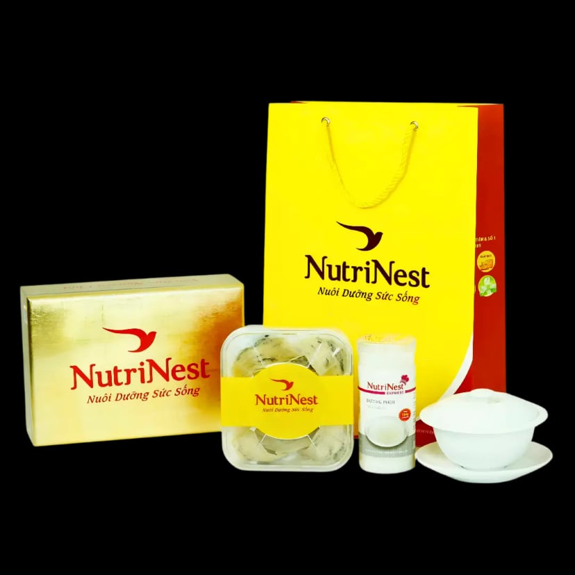 Hình Tổ yến sào thô nguyên chất còn lông NutriNest 100g 1