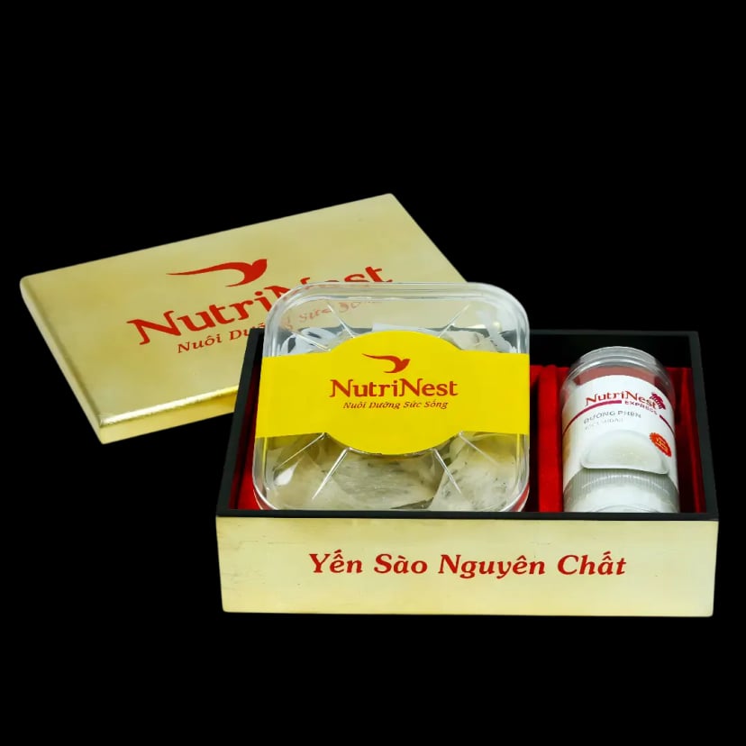 Hình Tổ yến sào thô nguyên chất còn lông NutriNest 100g 3