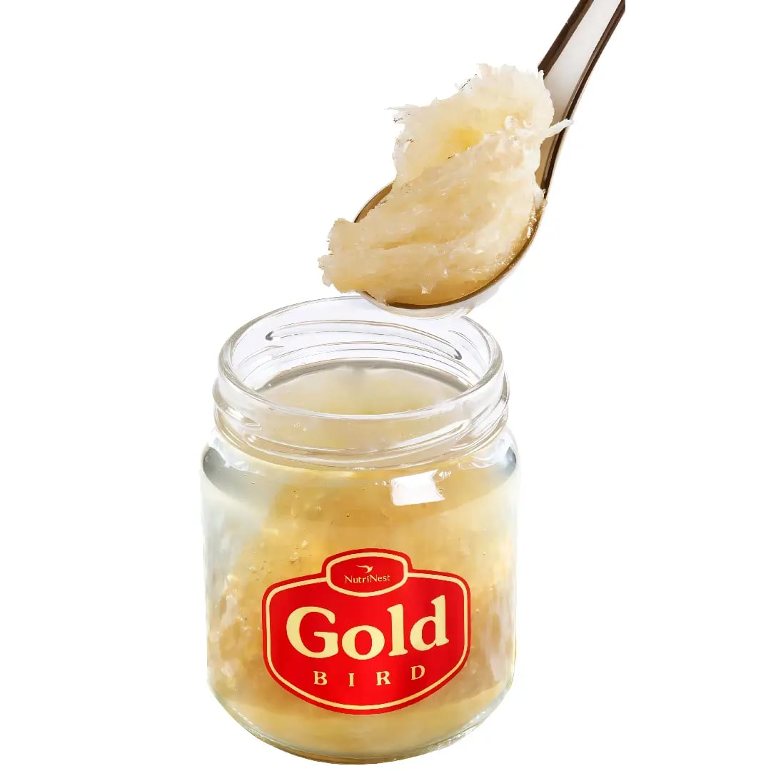 Hình Nước yến sào chưng đường phèn nguyên tổ Nutrinest Gold 4