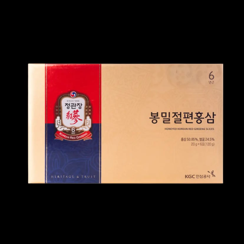 Hình Hồng sâm lát tẩm mật ong KGC Hàn Quốc Honeyed Slices 3