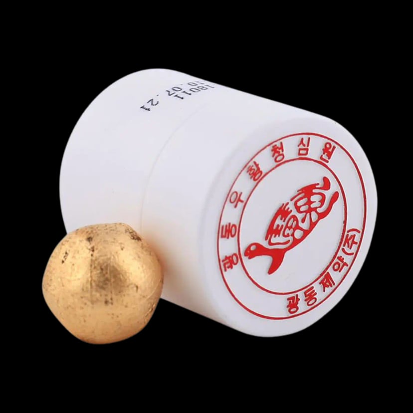 Hình An Cung Ngưu Hoàng Hoàn Kwangdong Hàn Quốc hộp giấy đỏ 10 viên 2