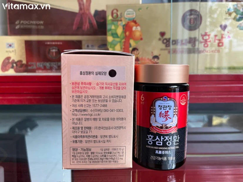 Hình Viên tinh chất hồng sâm KGC Extract Pills 168g 3