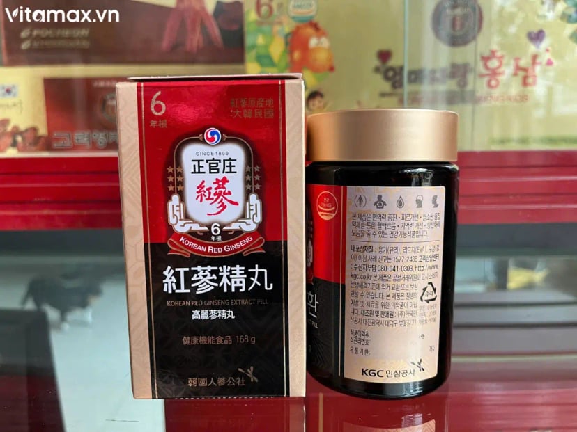 Hình Viên tinh chất hồng sâm KGC Extract Pills 168g 4