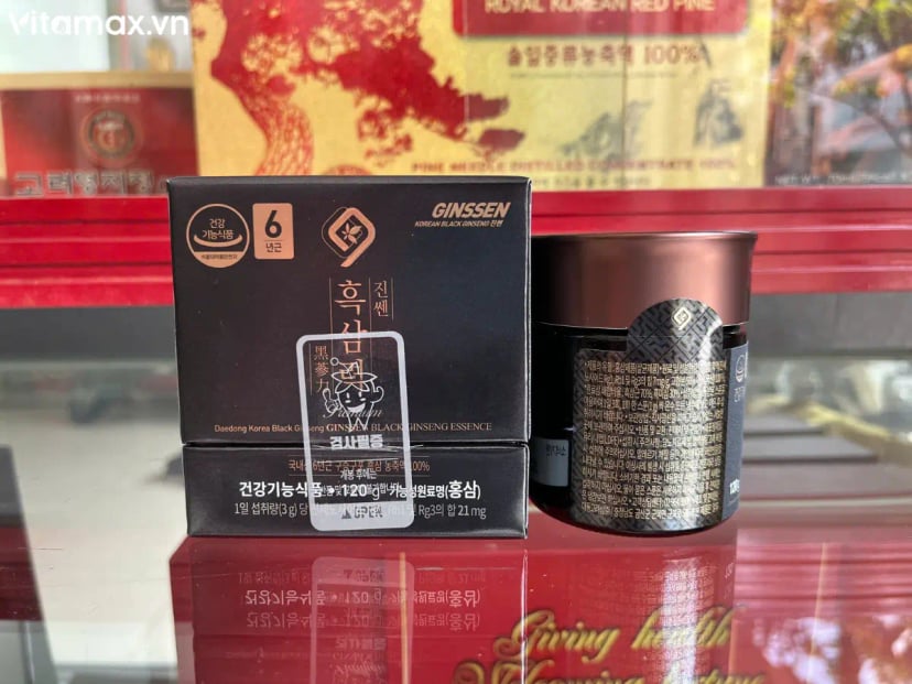 Hình Cao hắc sâm Hàn Quốc Daedong 100% chiết xuất cô đặc 120g 3