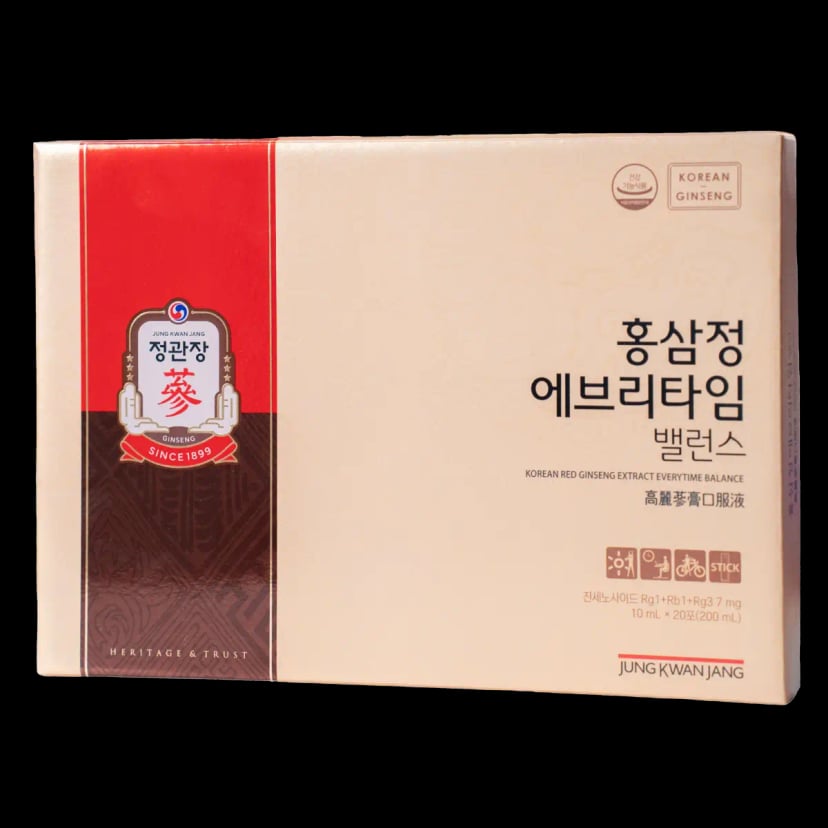 Hình Nước hồng sâm chính phủ Hàn Quốc KGC Extract Everytime Balance 20 gói 3