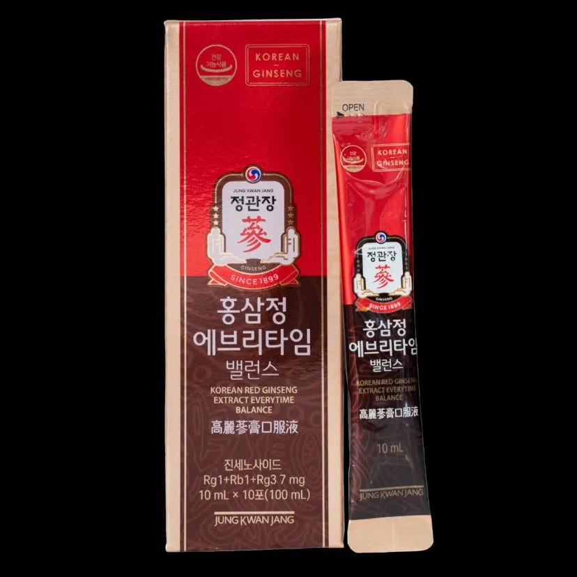 Hình Nước hồng sâm chính phủ Hàn Quốc KGC Extract Everytime Balance 30 gói 3