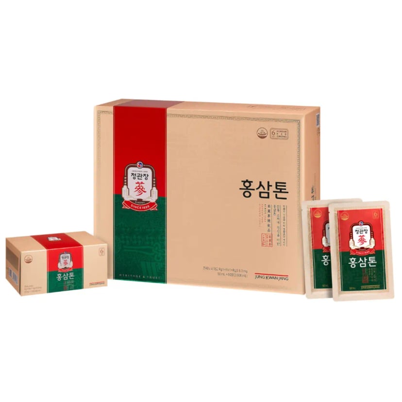 Hình Nước Hồng Sâm Hàn Quốc KGC Tonic Origin (60 gói x 50ml) 1