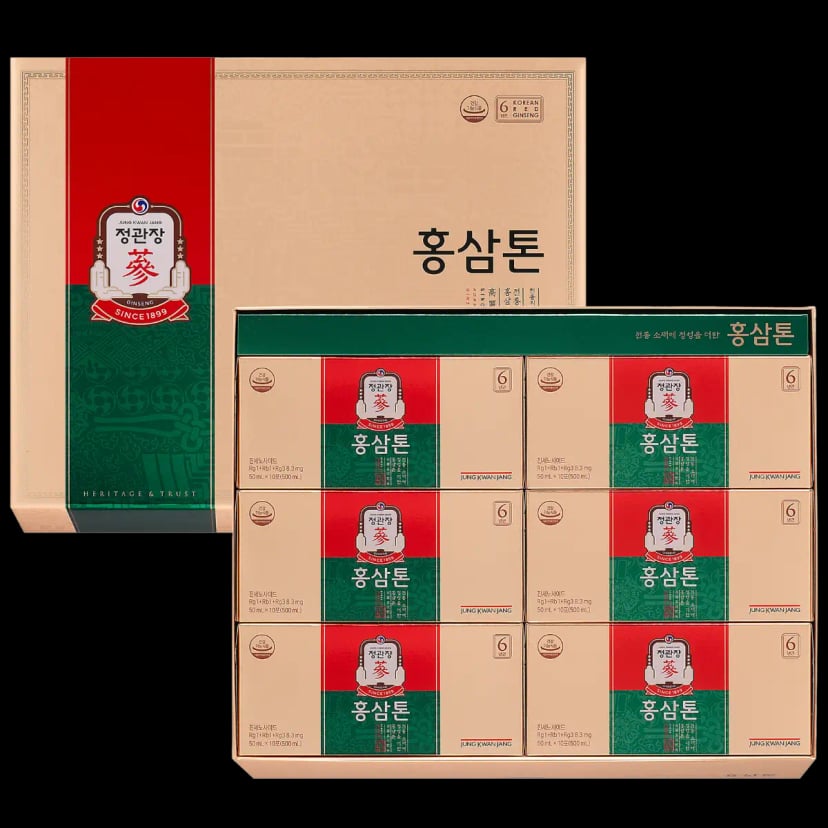 Hình Nước Hồng Sâm Hàn Quốc KGC Tonic Origin (60 gói x 50ml) 2