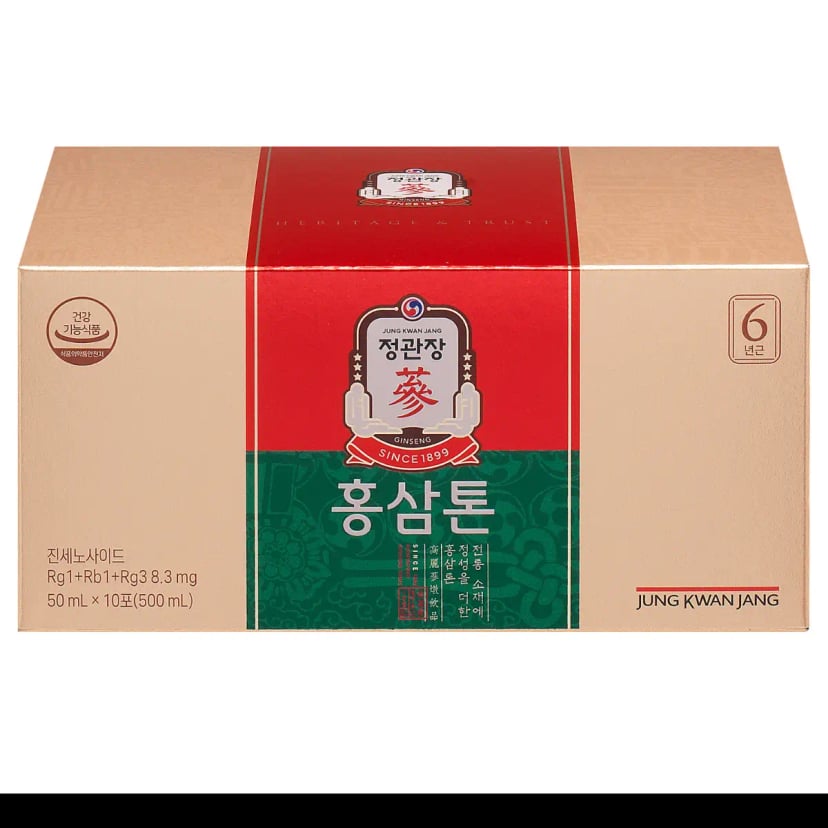 Hình Nước Hồng Sâm Hàn Quốc KGC Tonic Origin (60 gói x 50ml) 3