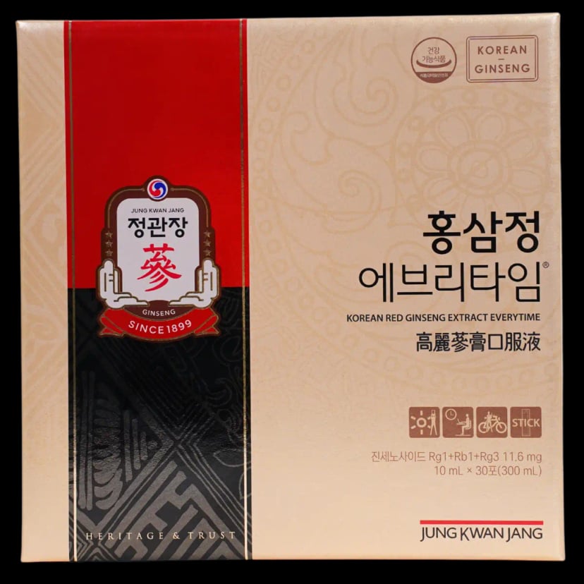 Hình Nước Tinh Chất Hồng Sâm KGC EveryTime Original 30 gói 4