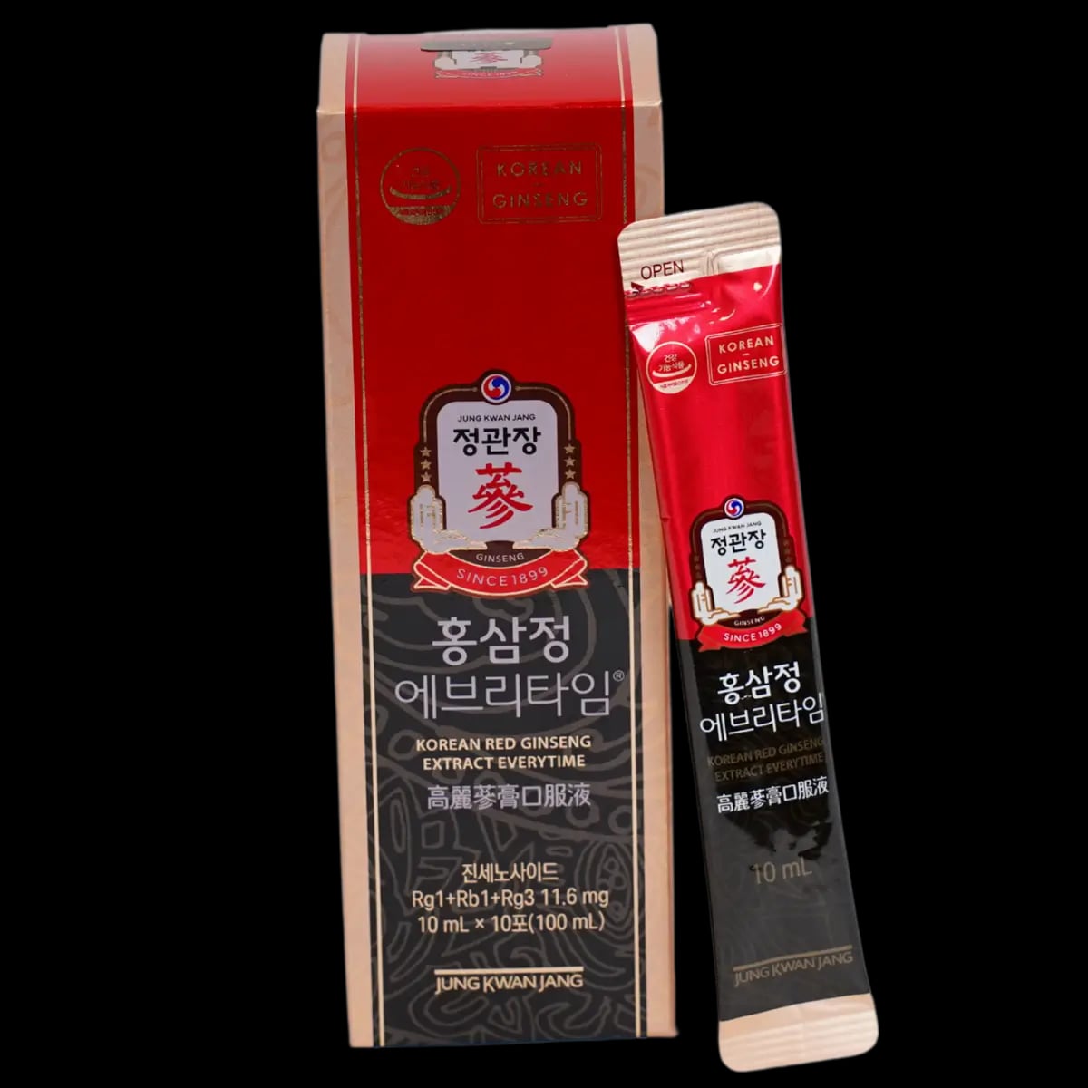 Hình Nước Tinh Chất Hồng Sâm KGC EveryTime Original 30 gói 5
