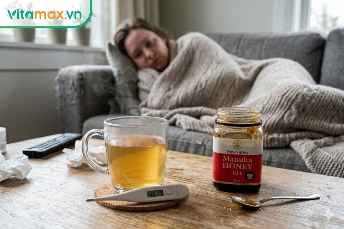 Bị sốt uống mật ong được không? Nguyên tắc an toàn khi sử dụng