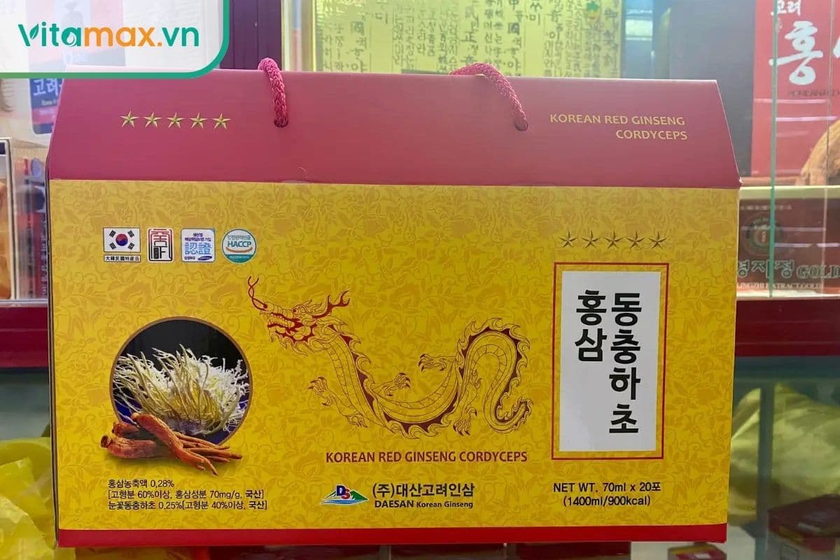 Cách sử dụng đông trùng hạ thảo dạng nước bồi bổ sức khỏe