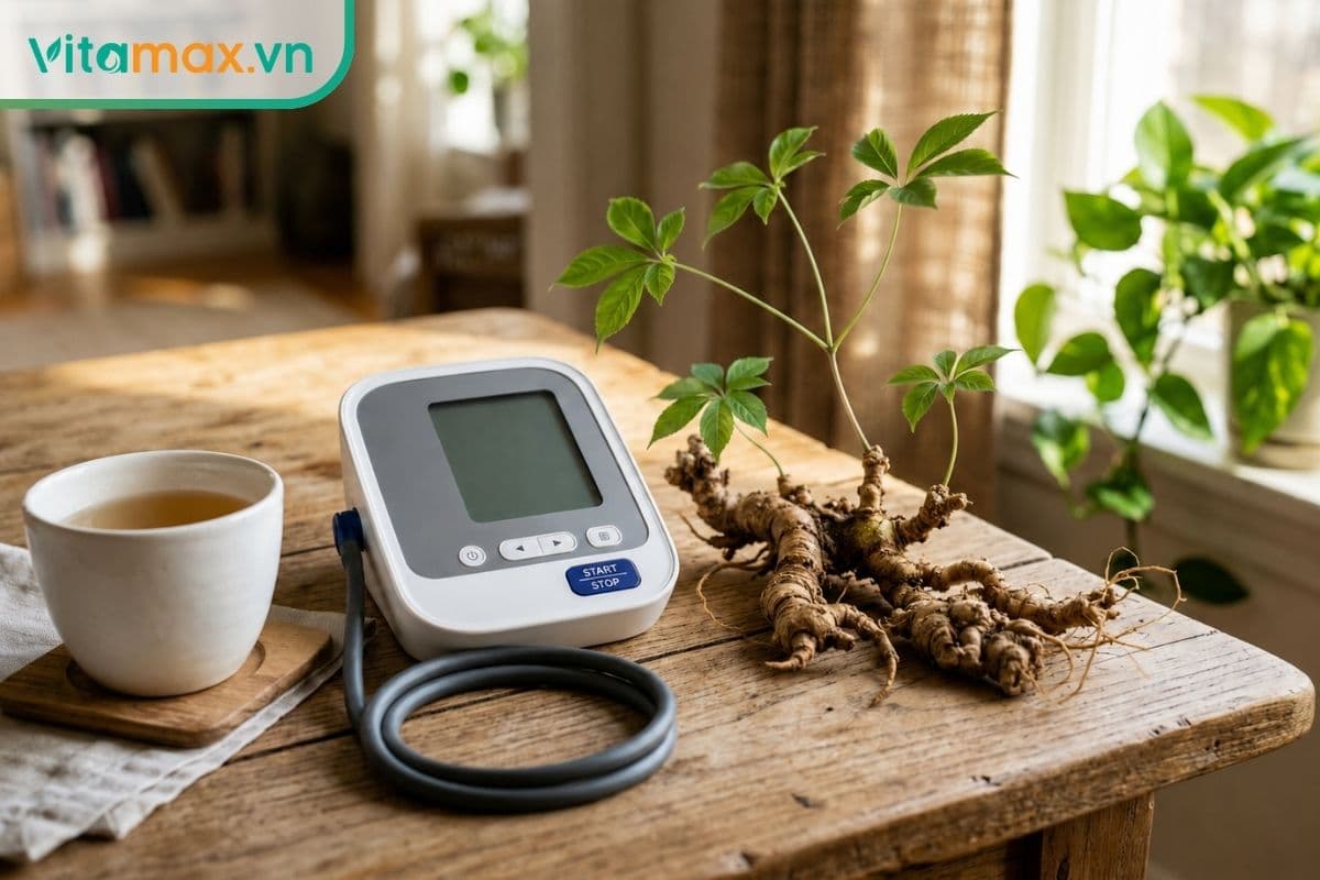Cao huyết áp có dùng sâm Ngọc Linh được không? Lưu ý an toàn