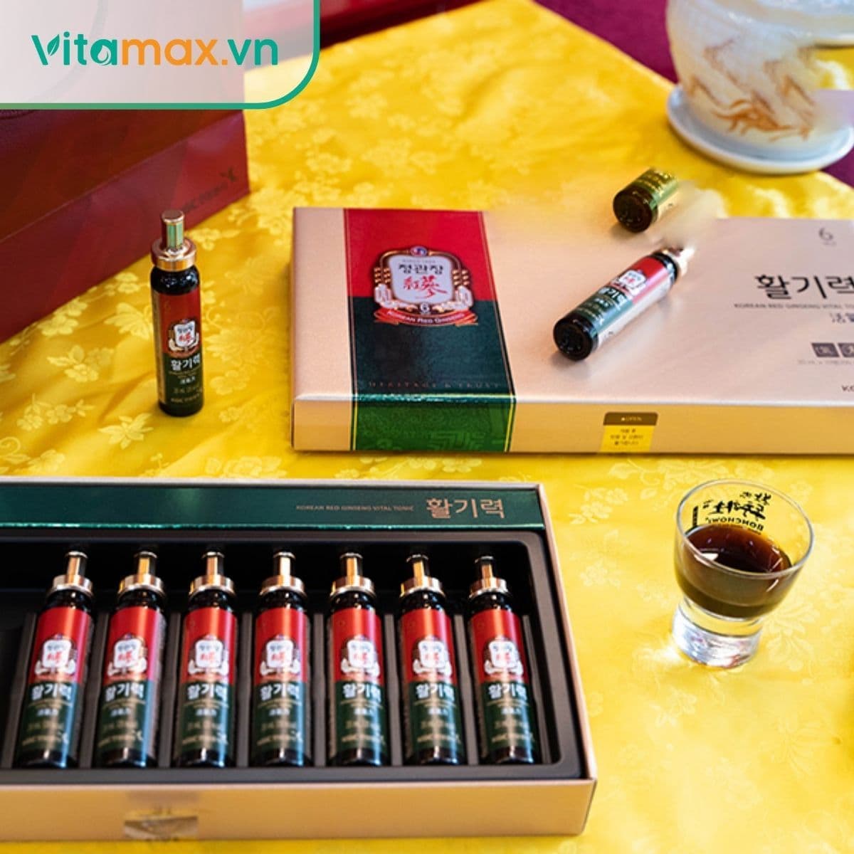 Hồng sâm hàn quốc Vitamax - Đại lý phân phối hồng sâm chính hãng