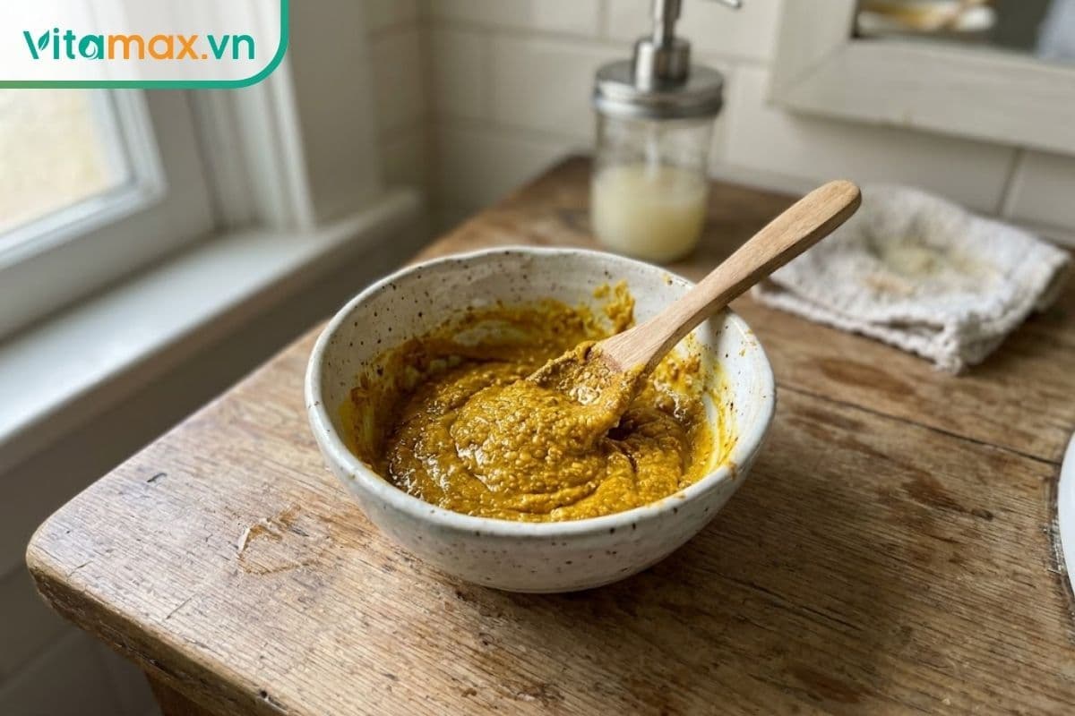 Mặt nạ nghệ mật ong có bắt nắng không? Cách dùng an toàn