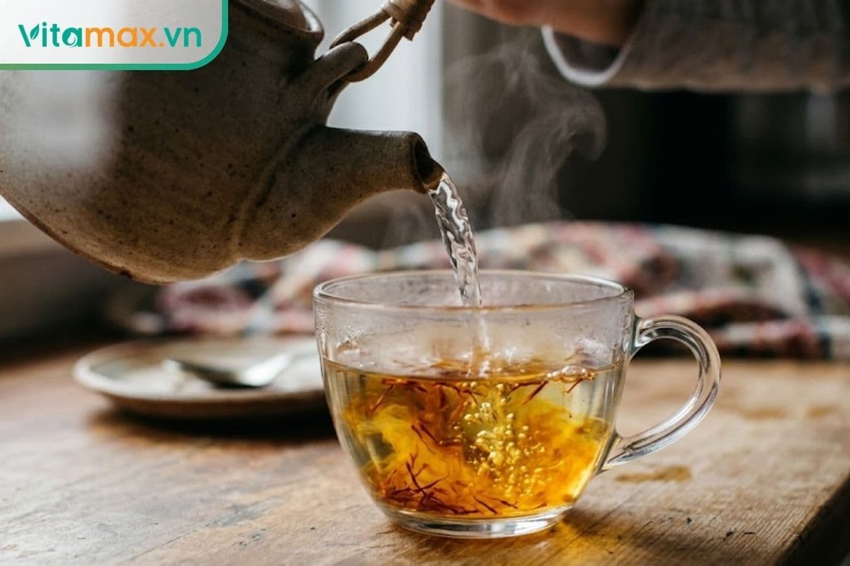 5 công thức trà saffron dễ uống, thơm ngon với sức khỏe