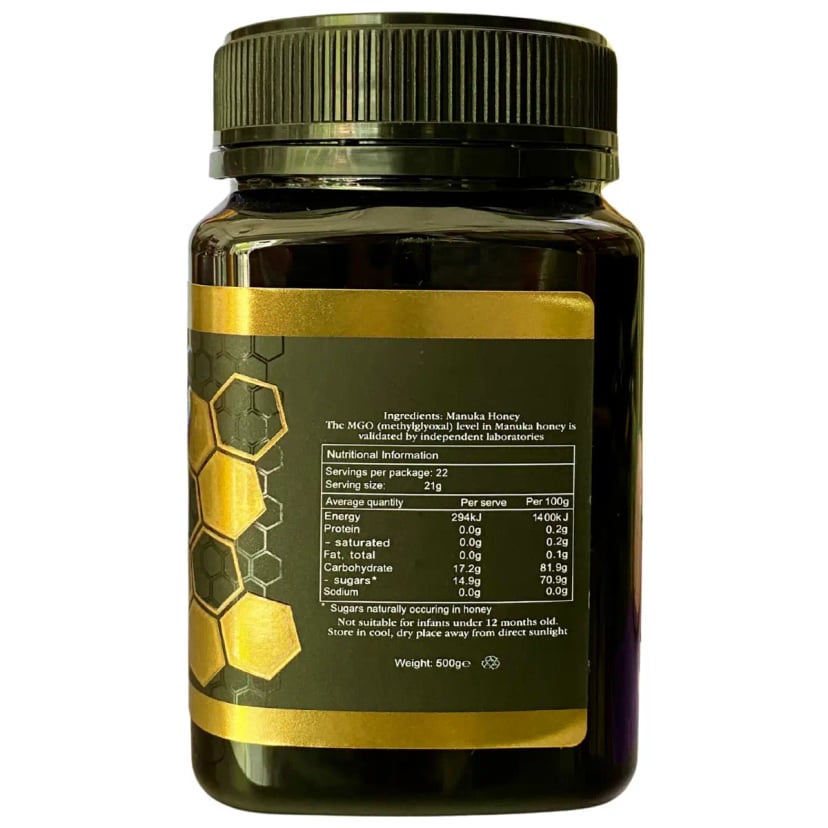 Hình Mật ong Manuka Úc RiverFAM 515+ MGO 500g 2