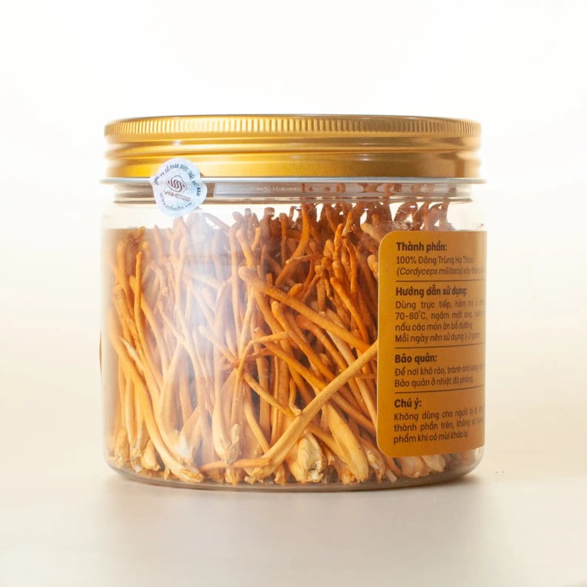 Hình Đông trùng hạ thảo khô sấy thăng hoa Vnherbs 15g 2