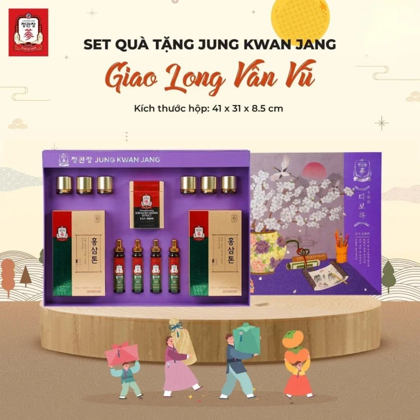 Hình Set Quà Tặng KGC GIAO LONG VÂN VŨ 1