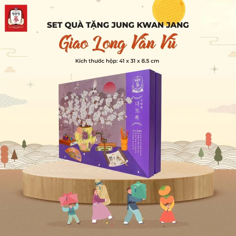 Hình Set Quà Tặng KGC GIAO LONG VÂN VŨ 2