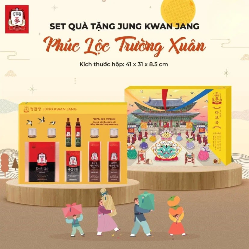 Hình Set Quà Tặng KGC PHÚC LỘC TRƯỜNG XUÂN 1