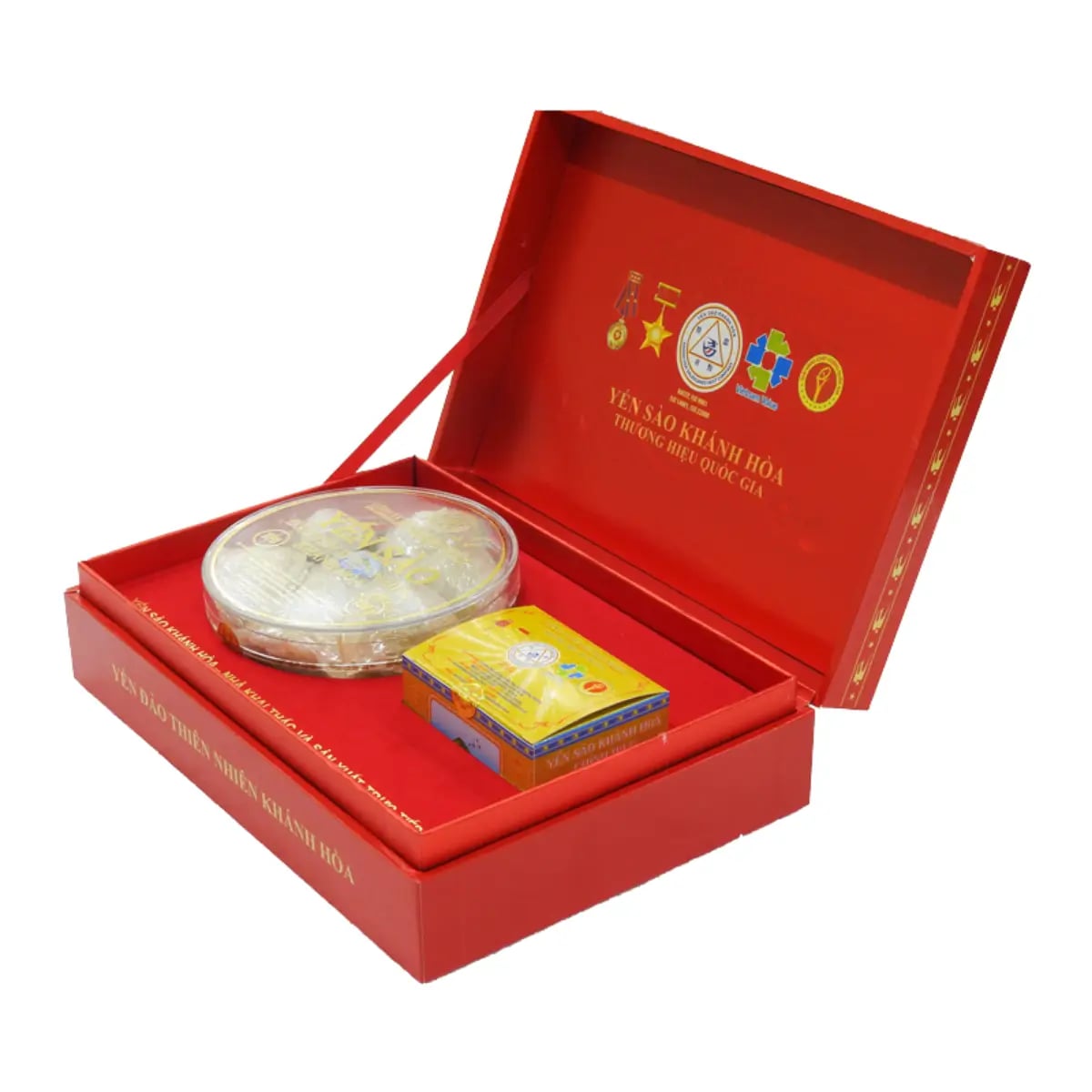 Hình Yến đảo thiên nhiên nguyên tổ - Yến Tổ Đảo 100g (hộp đỏ) - TP3/TP4/TP5 4
