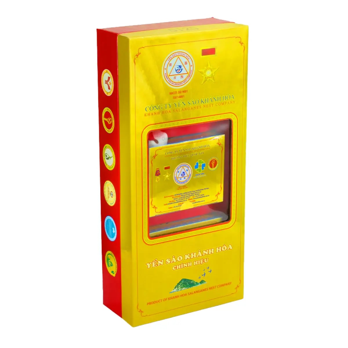 Hình Yến Đảo Thiên Nhiên Tinh Chế Hộp Quà Tặng Gồm 3 Hộp 5g - 012G 2